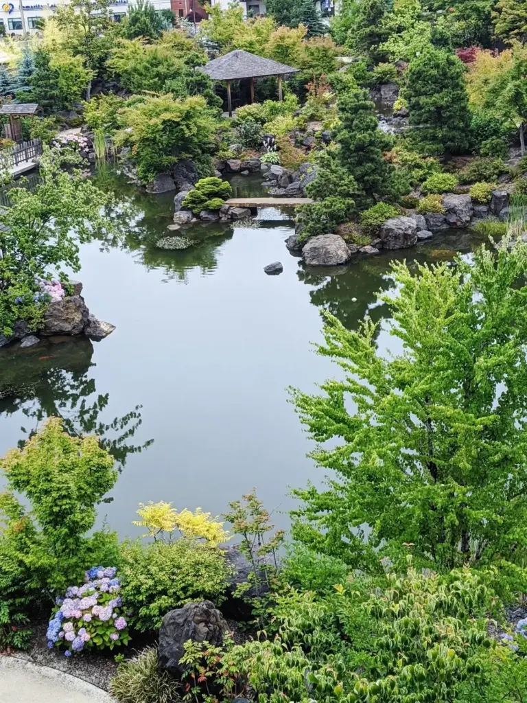 Club Room garden view